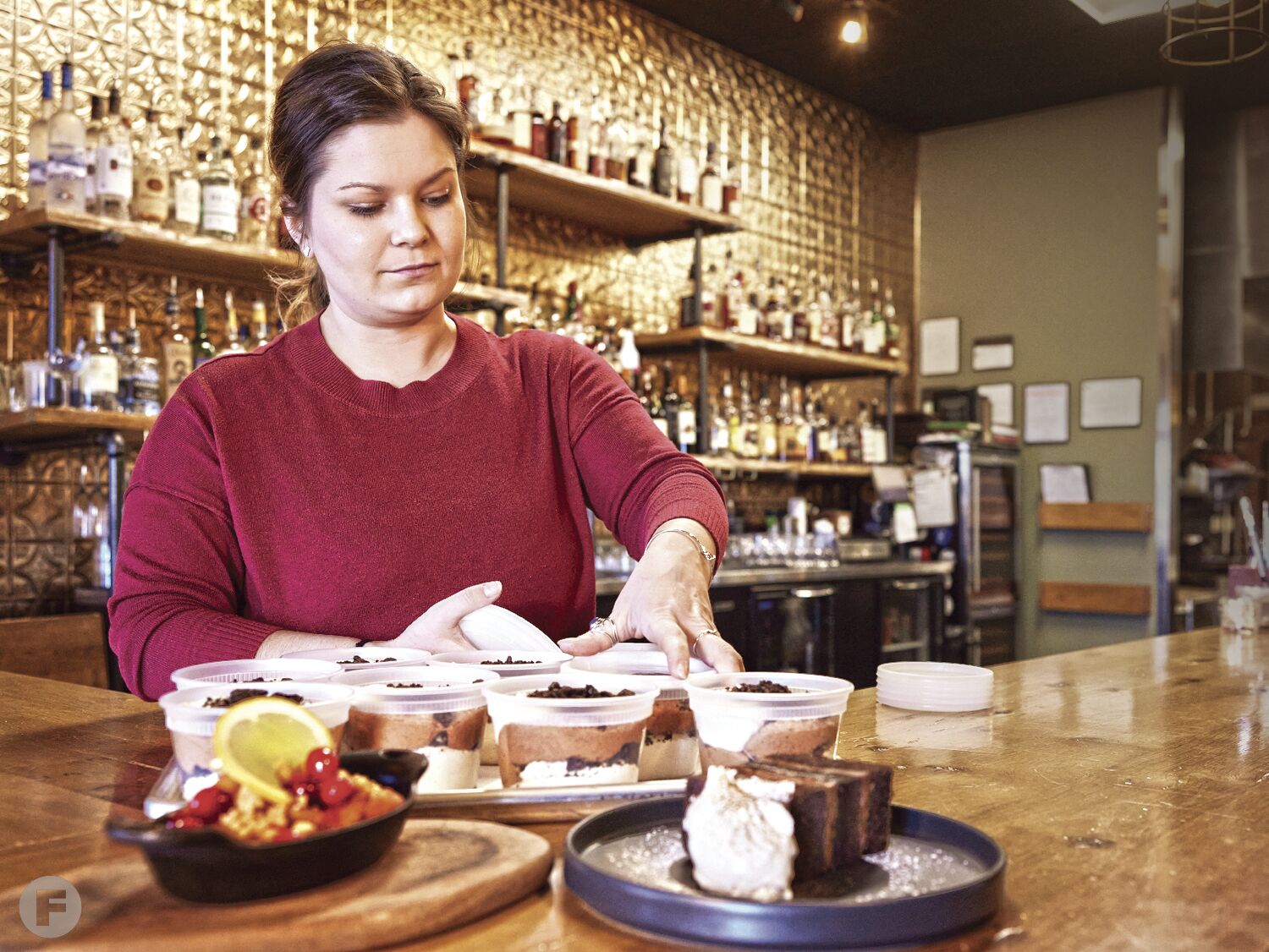 Brenna Gunn, pastry chef, Flyover